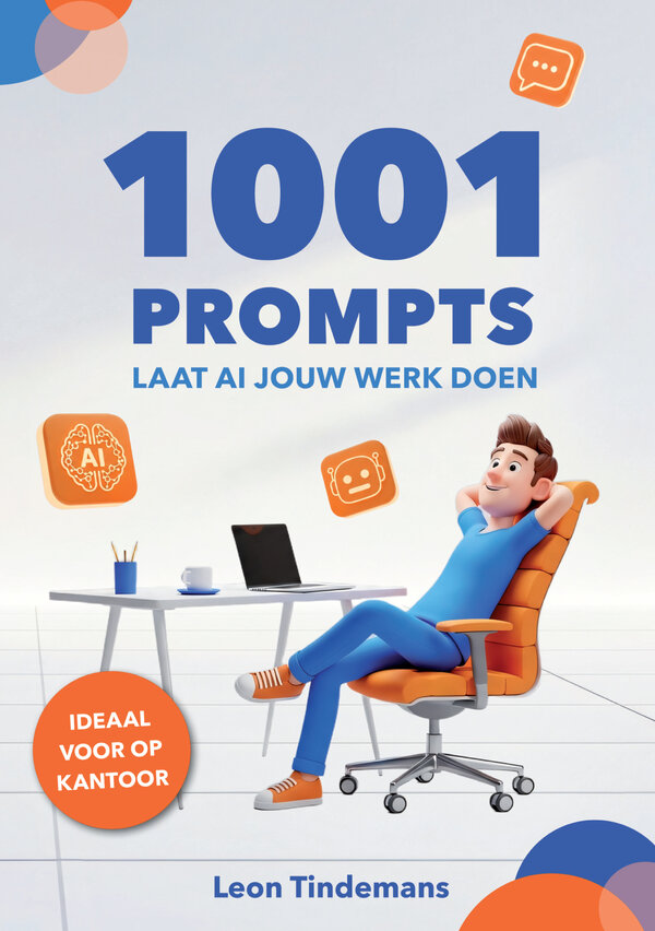 Cover van 1001 Prompts van Leon Tindemans