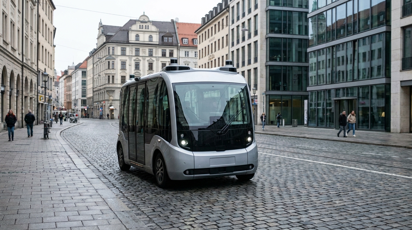 Uber en Autobrains mikken op autonome shuttles in München — en NVIDIA breidt DRIVE Hyperion uit