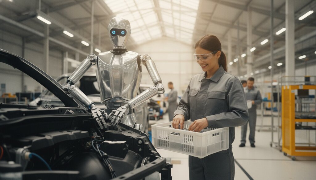 Toyota wil vanaf 2028 400.000 robots in zijn fabrieken